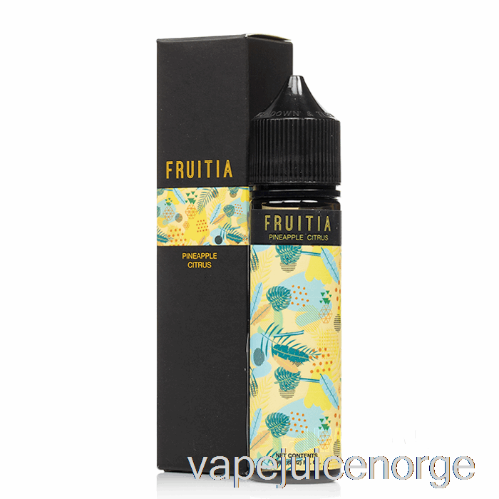 Vape Juice Ananas Sitrus - Fruitia - 60ml 3mg